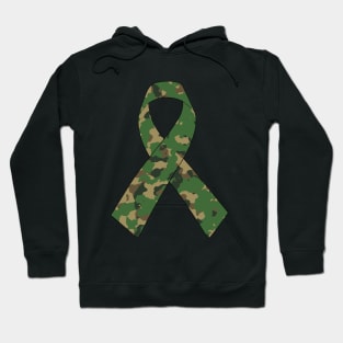 Camouflage Ribbon Hoodie